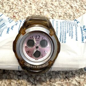 Casio Baby-G Pink Dial Smart Watch